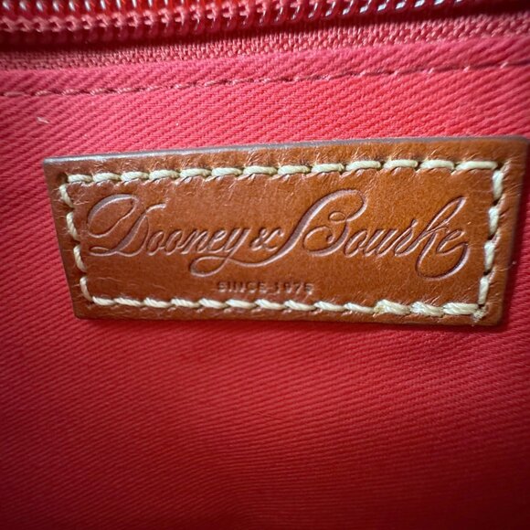 Dooney & Bourke Ginger Shoulder Purse Bag Pale Light Blue Pebbled Leather - Picture 7 of 7